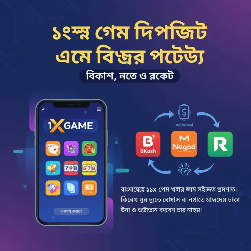 ১এক্স গেম পেমেন্ট মেথড বিকাশ নগদ রকেট